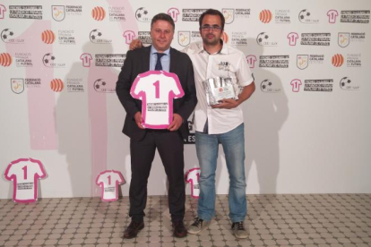 Premi pels seus valors a l’EFS Comtat Balaguer d’Urgell