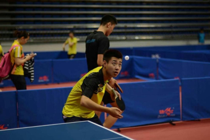 Fan Chuang Wei, jugant amb el seu club anterior, el Hefei.