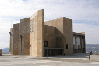 Imagen del edificio del Castillo de Fraga. 