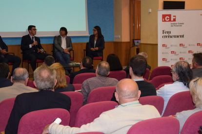 Imatge de la jornada d’ICF celebrada ahir a Lleida.