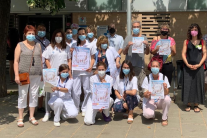 Imatge d’arxiu d’una protesta a l’Atenció Primària a l’ambulatori de Cappont.