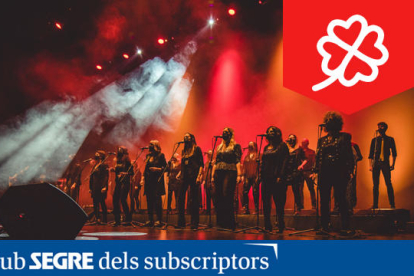 El Cor de l'Orfeó Lleidatà actuará por novena vez consecutiva en el Teatro de la Llotja con su espectáculo más exitoso.