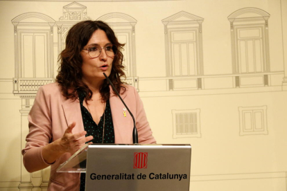La consellera de la Presidencia, Laura Vilagrà.