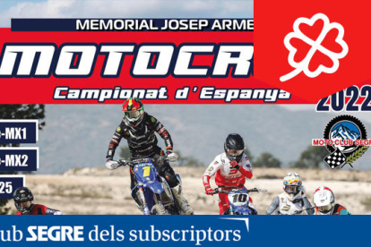 Arriba una nova edició del Campionat d'Espanya de Motocròs al circuit de Bellpuig.