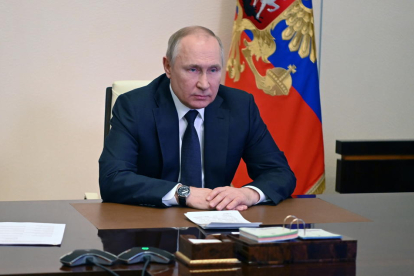 El president de Rússia, Vladímir Putin.