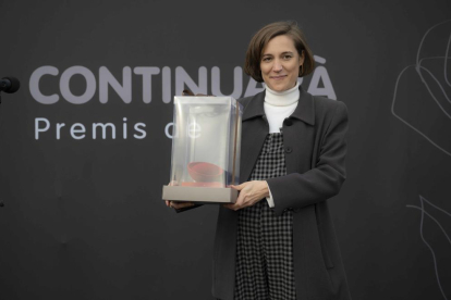 La directora d’‘Alcarràs’, Carla Simón, acaba de rebre el premi Continuarà de RTVE a Catalunya.