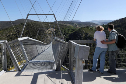 Este el puente colgante para peatones más largo del mundo
