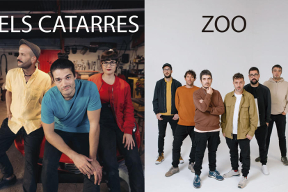 Aquest diumenge 'Els Catarres' + 'Zoo' en concert amb motiu de les Festes de Maig de Lleida.