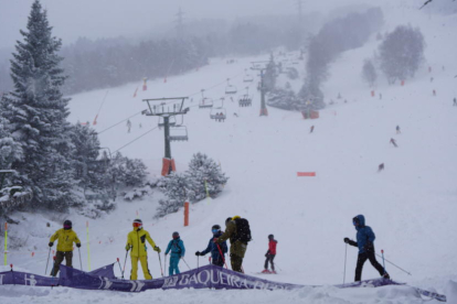 L’estació de Baqueira Beret, dissabte passat.