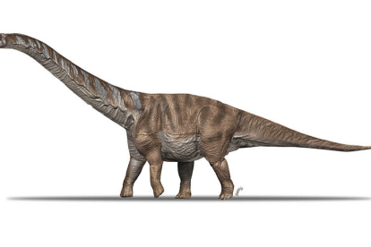 Reproducción del Abditosaurus kuehnei