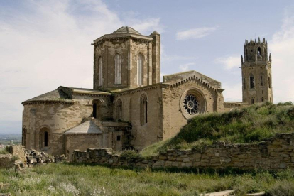 Una vista de la Seu Vella de Lleida.