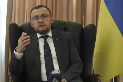 El embajador de Ucrania en Turquía, Vasil Bodnar