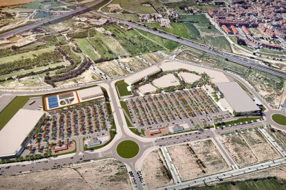 Promenade Lleida tindrà una superfície de 55.500 metres quadrats.