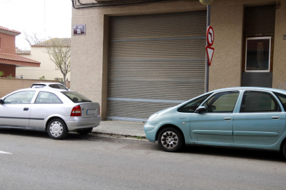 Lugar donde esta madrugada han asesinado a un taxista a navajazos en la calle Sifó de Lleida
