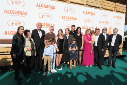 Preestrena el 26 d’abril a la Llotja de Lleida de la pel·lícula ‘Alcarràs’, amb la directora i els actors.