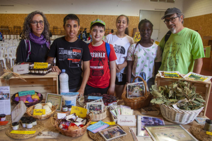 La escuela Mont-roig de Balaguer presentó su proyecto de emprendeduría sobre plantas aromáticas. 