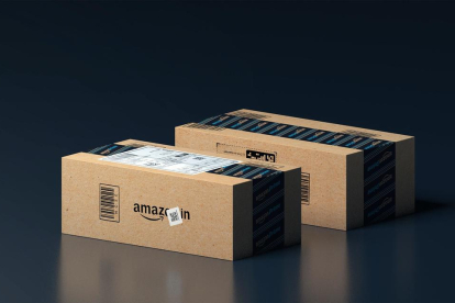 Paquets d'Amazon.