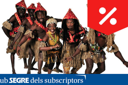 Els ritmes africans inunden el CaixaForum Lleida amb el concert 'Teranga. El llegat dels griots del Senegal'.