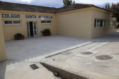 El centro de FP Santa Agatoclia de Mequinensa. 