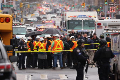 Un tiroteo en el metro de Nueva York deja varios heridos, según medios locales
