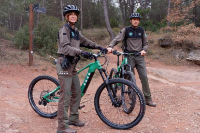 Los Rurales patrullarán con bicis eléctricas en Aigüestortes
