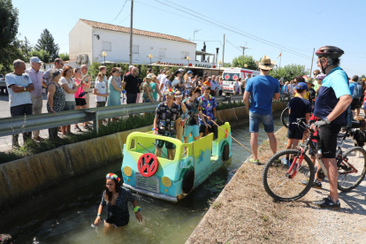 La furgoneta ‘Escubidu’ va quedar en segon lloc del concurs.