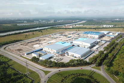 La fàbrica que té l'empresa sud-coreana de bateries ILJIN a Malàisia, amb una estructura similar a la que tindrà a la ubicació de Mont-roig del Camp.