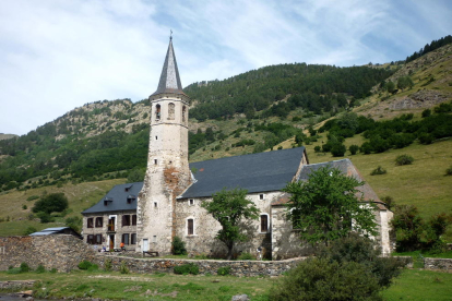 Imagen de archivo del santuario de Montgarri