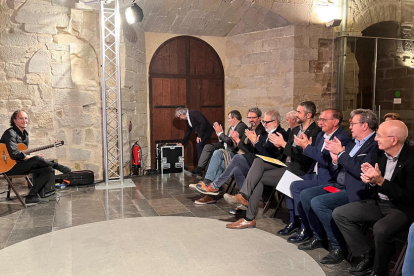 L’acte va comptar amb una actuació musical i una conferència sobre l’Estudi General de Lleida.