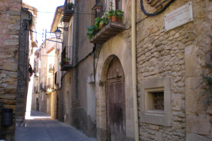 Imagen de archivo de la casa de Gaspar de Portolà en Àger.