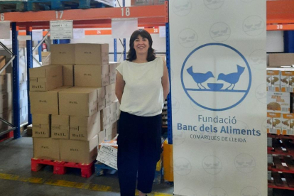 Teresa Farré, nova directora del Banc dels Aliments de Lleida