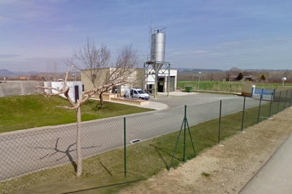 Las instalaciones de la depuradora de aguas residuales de Almenar y Alfarràs.