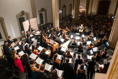 Cervera inaugura la 41.ª Cátedra Emili Pujol con un concierto de la Joven Orquesta Nacional de Catalunya y el Coro Joven