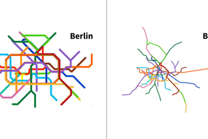 La fidelitat dels mapes del metro