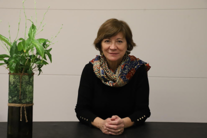 Nativel Preciado inauguró el nuevo ciclo de CaixaForum Lleida.