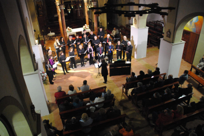 Concert del cor Stabat Mater a Vilanova de Bellpuig