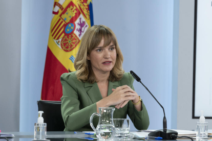La ministra d'Educació, Pilar Alegría.