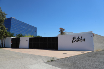Vista de la discoteca Biloba, la més gran de Lleida.