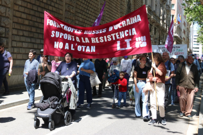 Nova manifestació a Barcelona contra la guerra d'Ucraïna: 