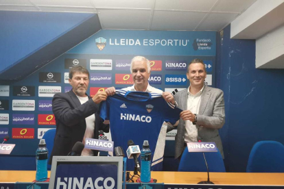 La constructora de Huesca Hinaco, nuevo patrocinador principal del Lleida Esportiu