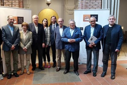 Alguns dels integrants del grup d'opinió Compromesos amb el futur de Lleida