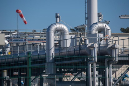 Instal·lacions del gasoducte Nord Stream 1 a Alemanya.