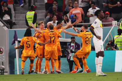 Senegal - Países Bajos (0-2): De Jong inventa una victoria