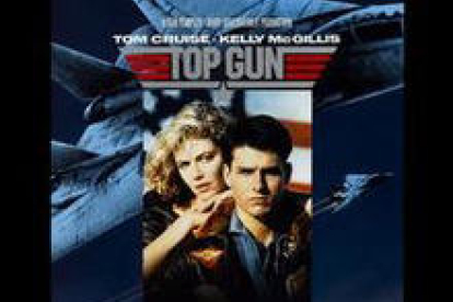 Pòster promocional de la pel·lícula del 1986, amb Tom Cruise i Kelly McGillis.