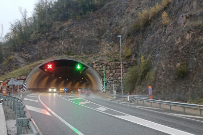 El túnel del Bordar, en la carretera N-145. 