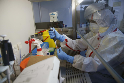 Un laboratorio del Instituto de Salud Carlos III de Madrid.