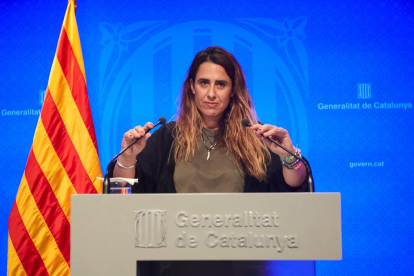 Patricia Plaja, portavoz del Govern de la Generalitat.