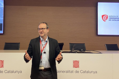 Tomàs Roy, director de l'Agència de Cibersegurat de Catalunya.