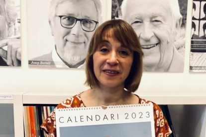 Sonia Alins ilustra también el calendario 2023 de Pagès Editors.
