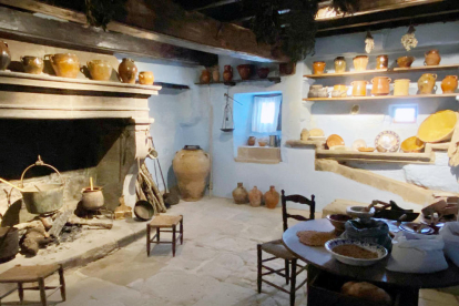 La antigua cocina, una de las nuevas salas visitables. 